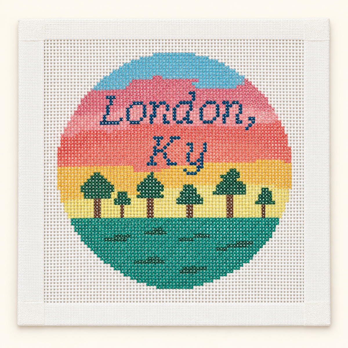 London, Ky Ornament Canvas