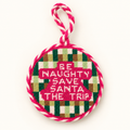 Be Naughty Needlepoint Ornament