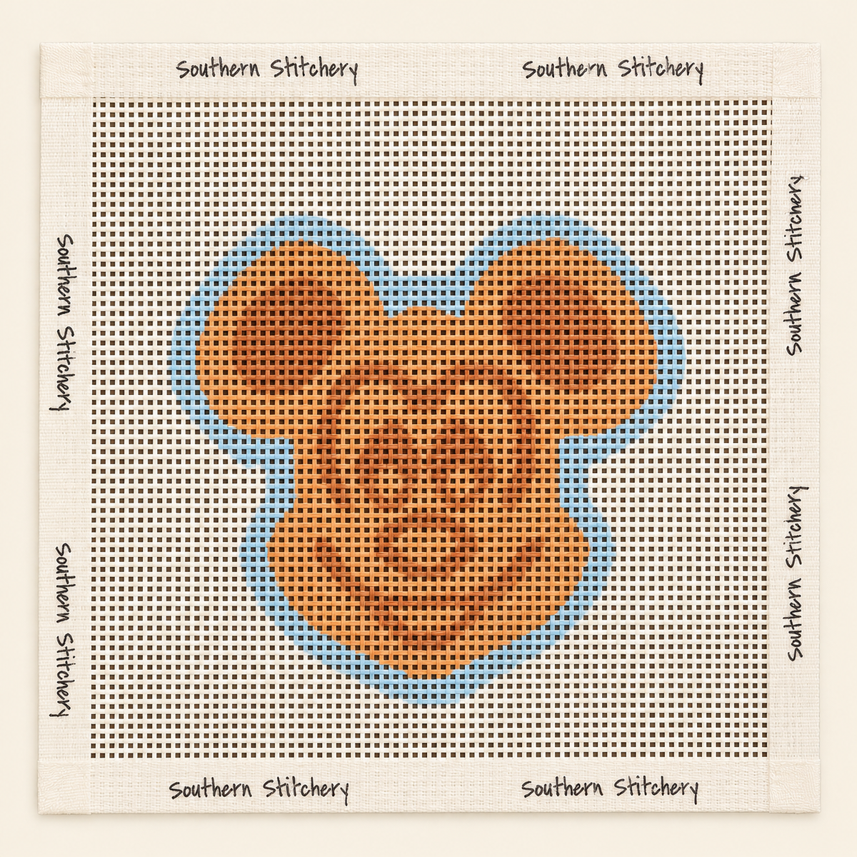 Mickey Waffle Canvas