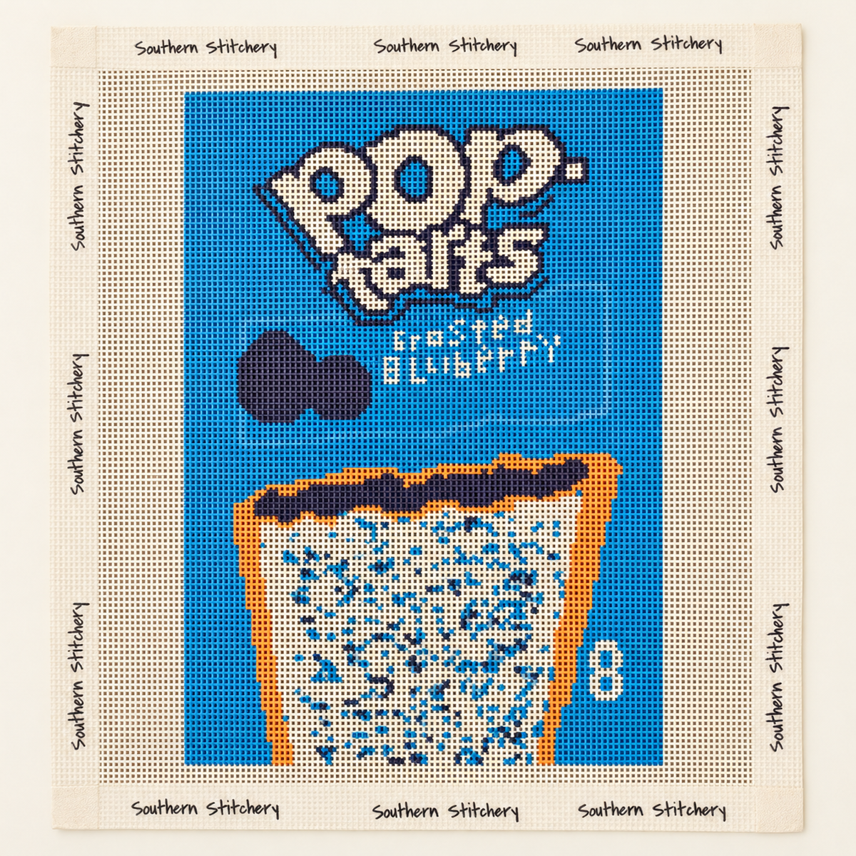 Frosted Blueberry Canvas