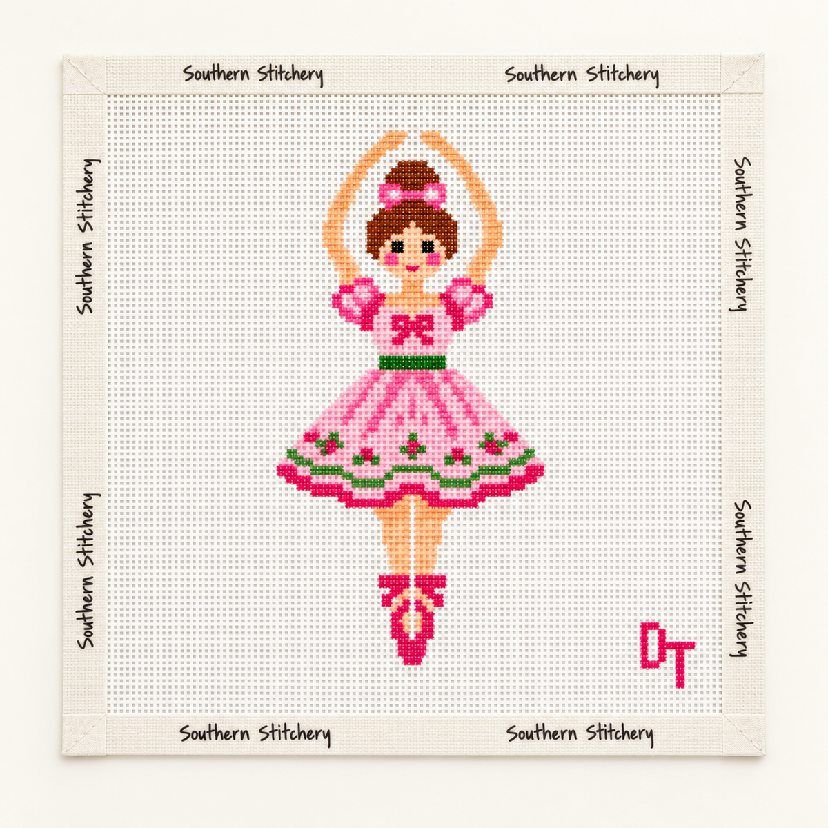 Mistletoe Ballerina Canvas