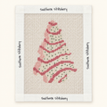 Christmas Tree Cake Canvas