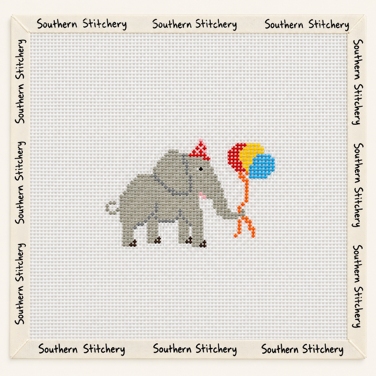 Elephant Party Canvas