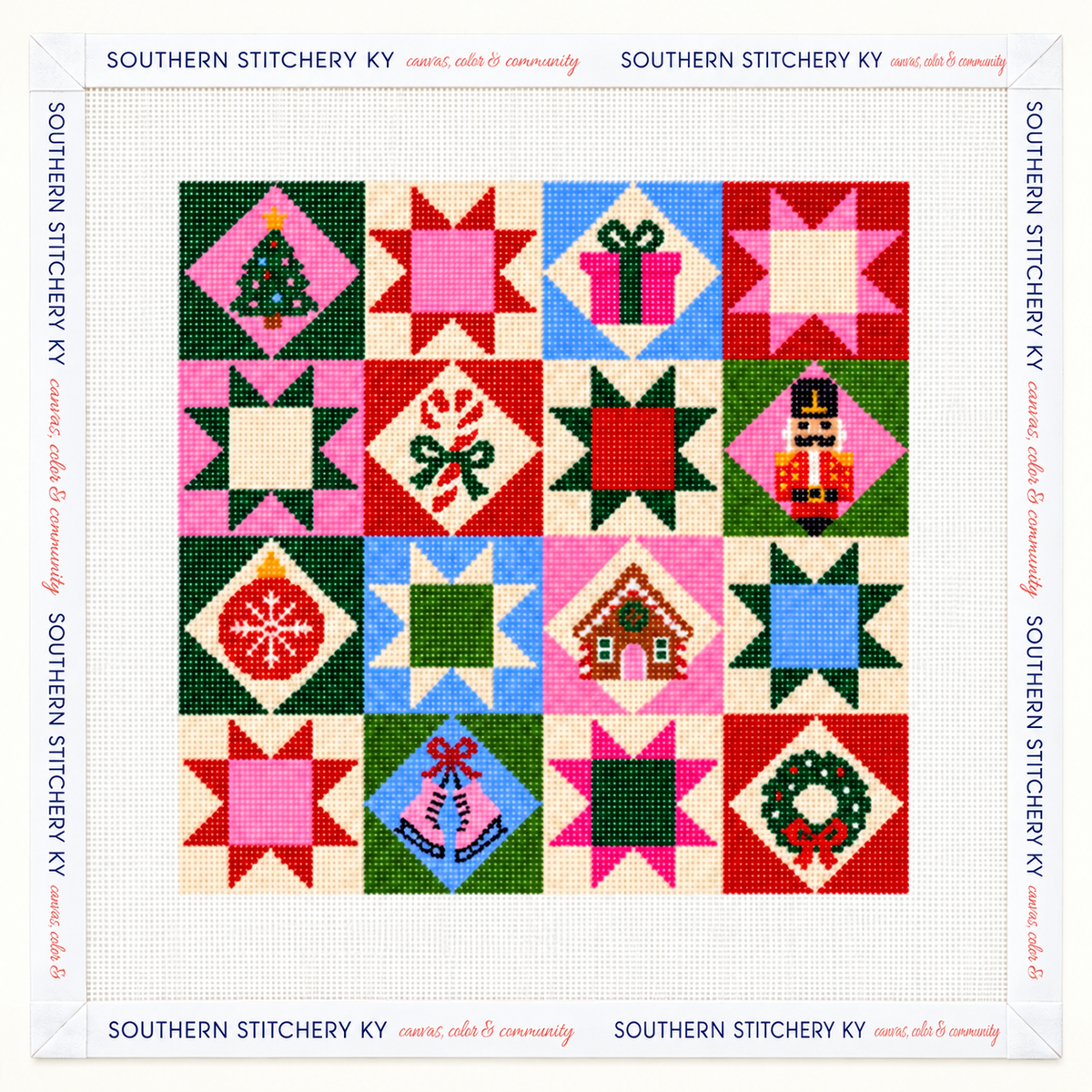 Christmas Quilt Canvas