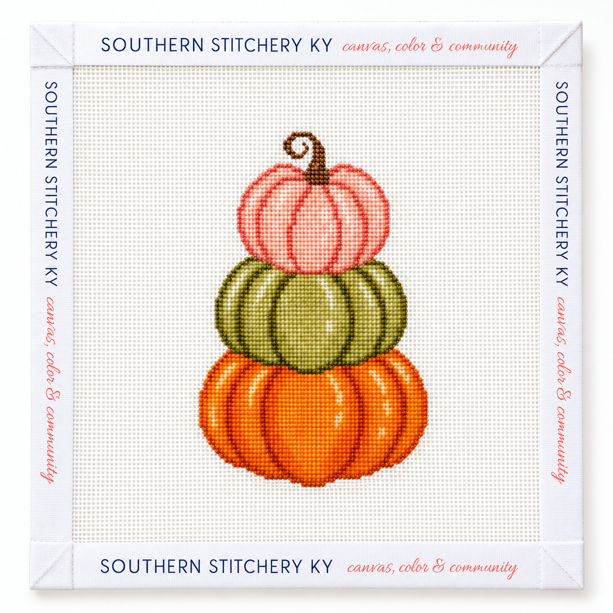 Pumpkin Stack Canvas